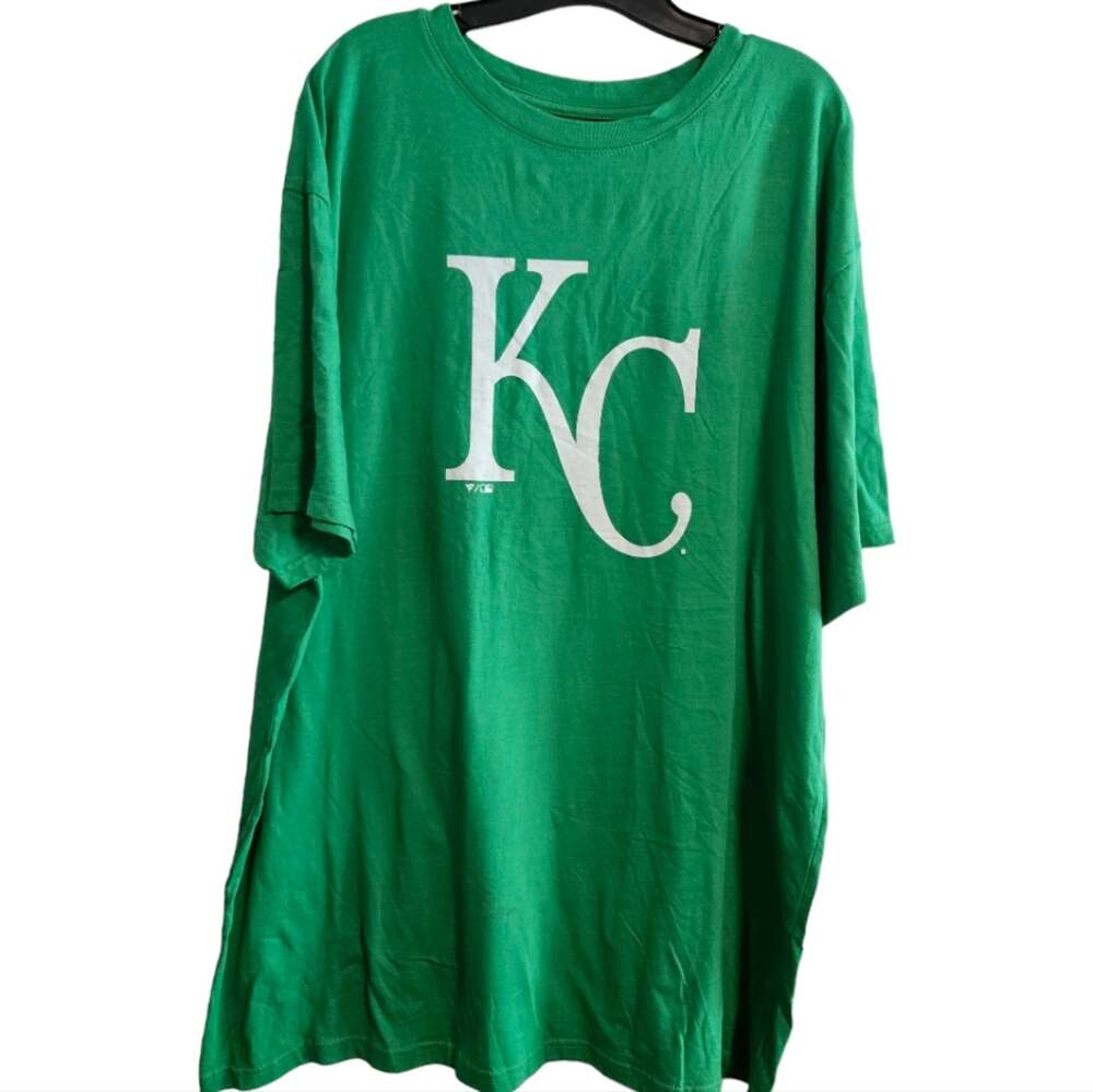 2XLB Men's Fanatics Green Kansas City Royals baseball short sleeve t-shirt
